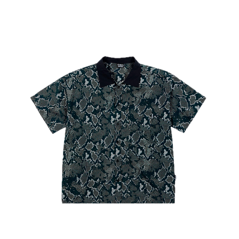 Propaganda Python Shirt Black 26SSPROU824