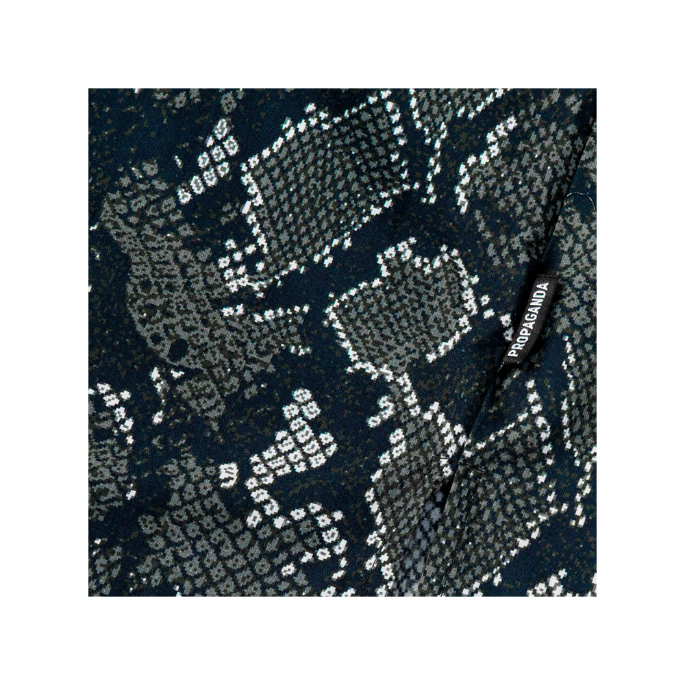 Propaganda Python Shirt Black 26SSPROU824