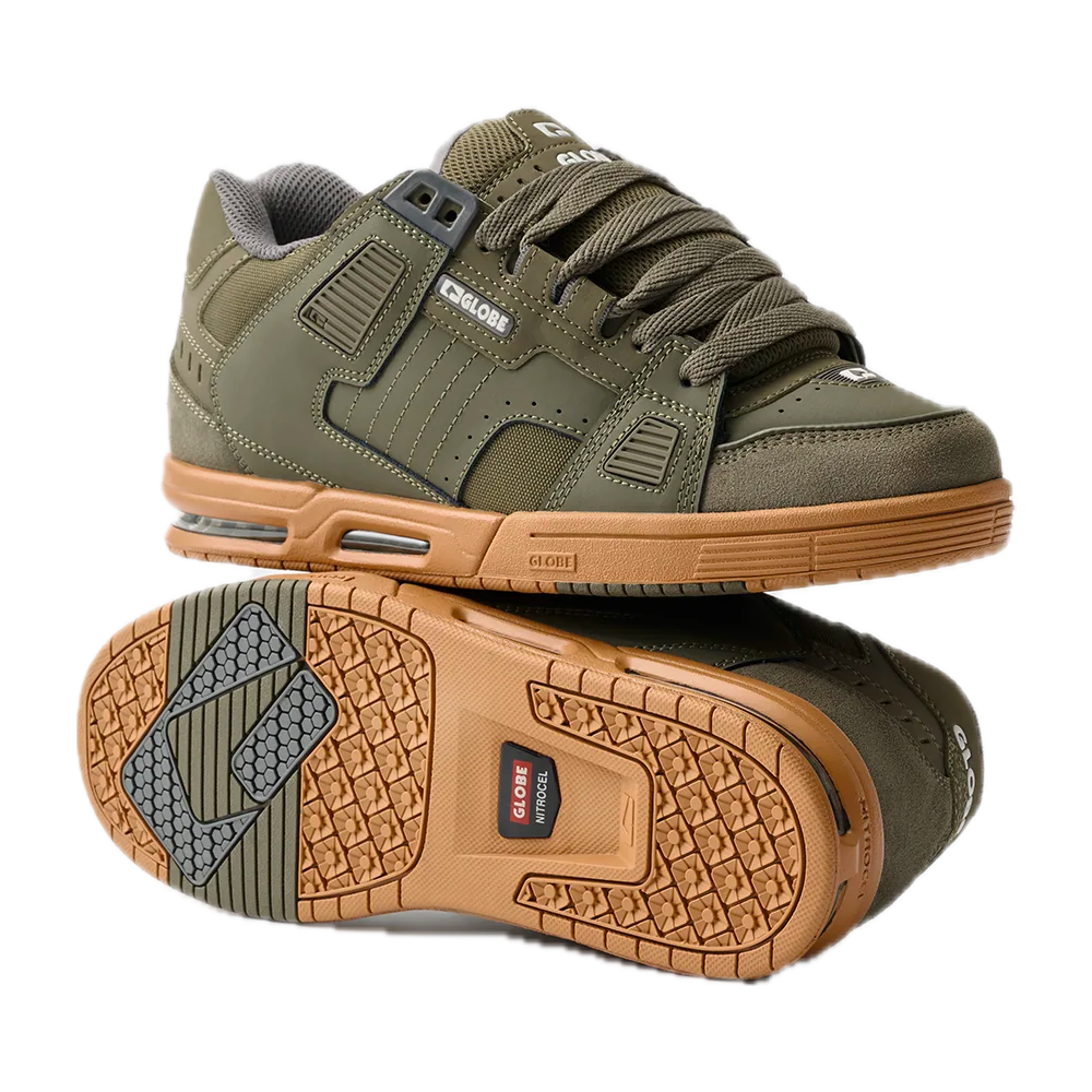 Globe Sabre Skate Shoes Moss / Gum GBSABR_MSG
