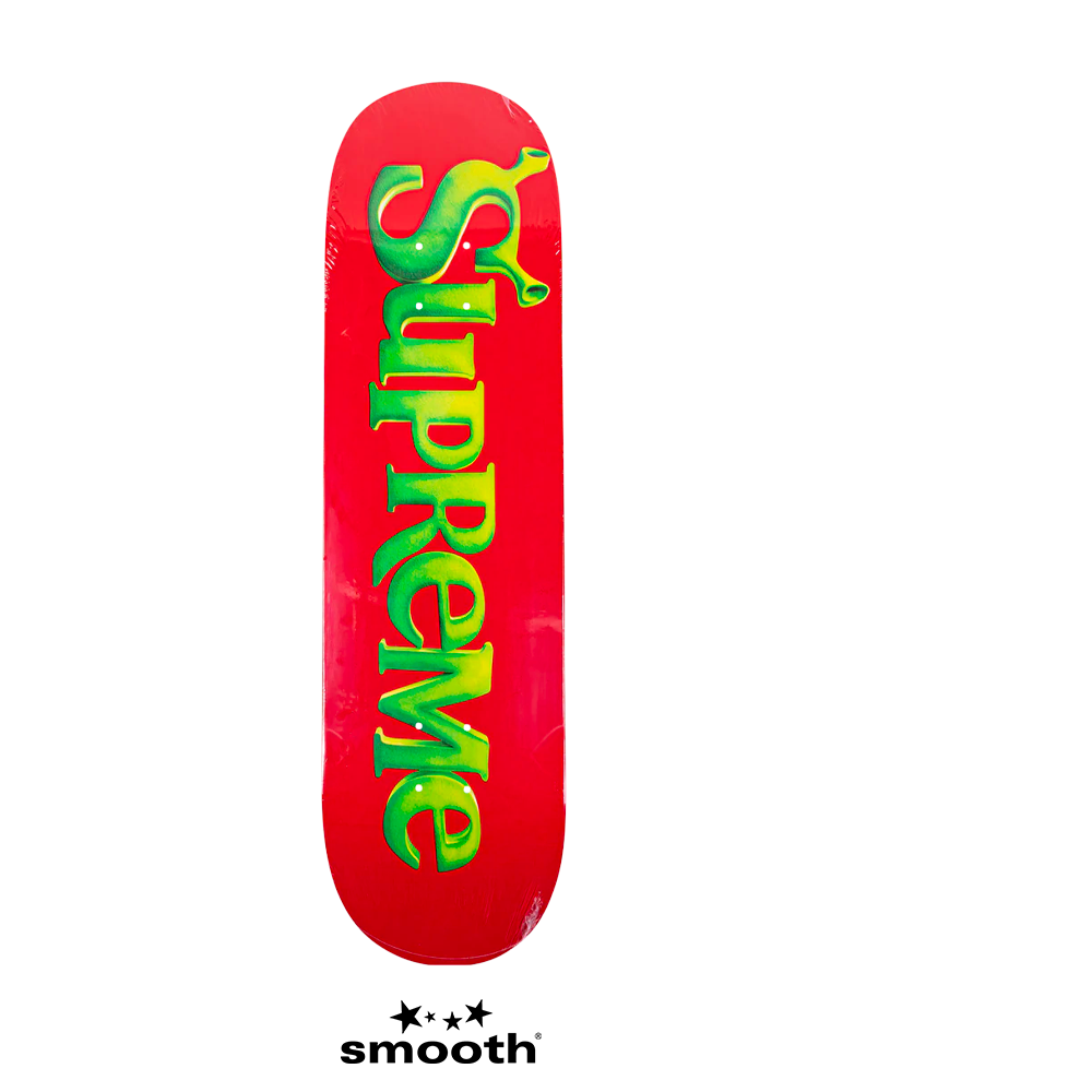 Supreme Shrek Skateboard Red 8.5" FW21SB10