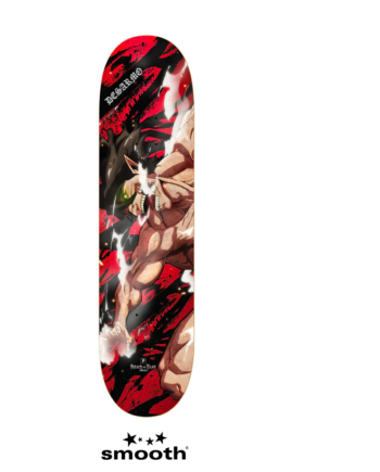 Primitive x Attack On Titan Future Memory Desarmo Deck 8.0'' Red PS24W0002_RED_8.0