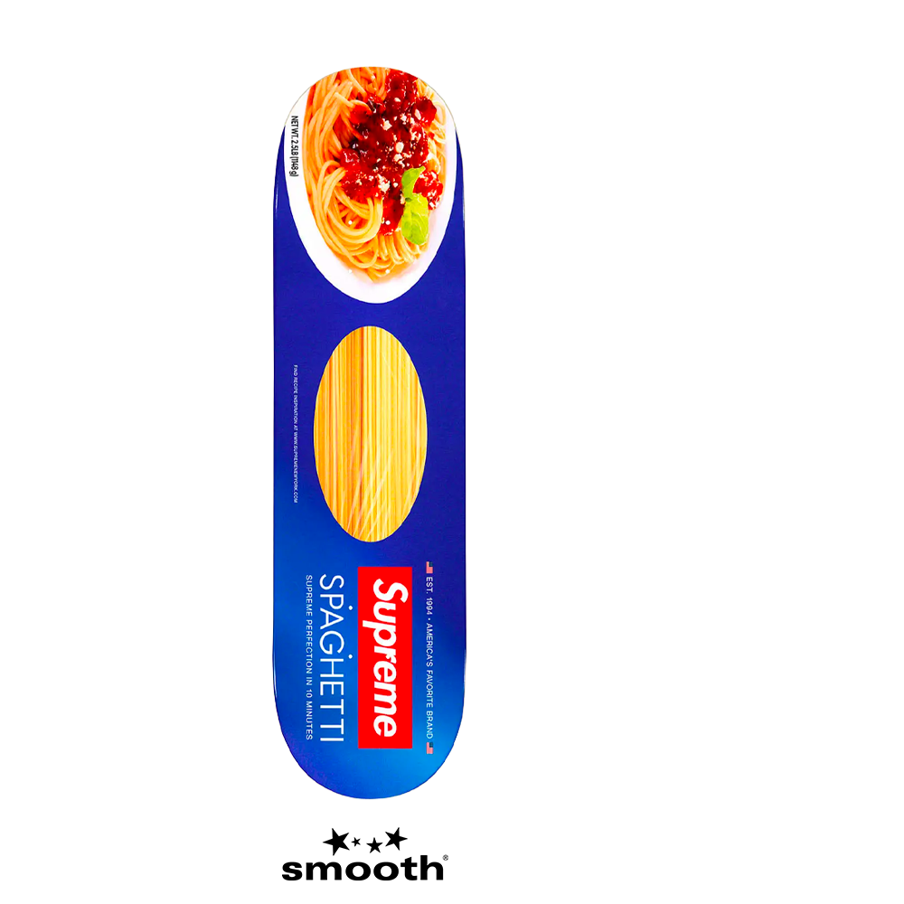 Supreme Spaghetti Skateboard Blue 8.25" FW21SB6
