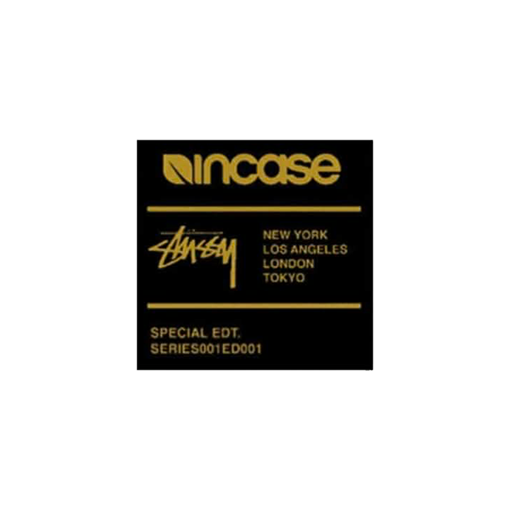Stussy x INCASE Series 001 Collection Duffle Bag Black CL90012