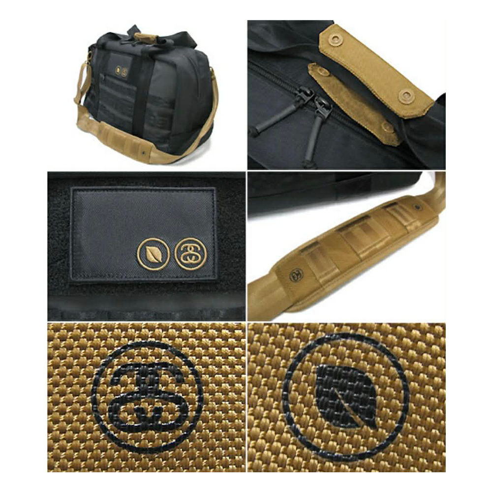 Stussy x INCASE Series 001 Collection Duffle Bag Black CL90012