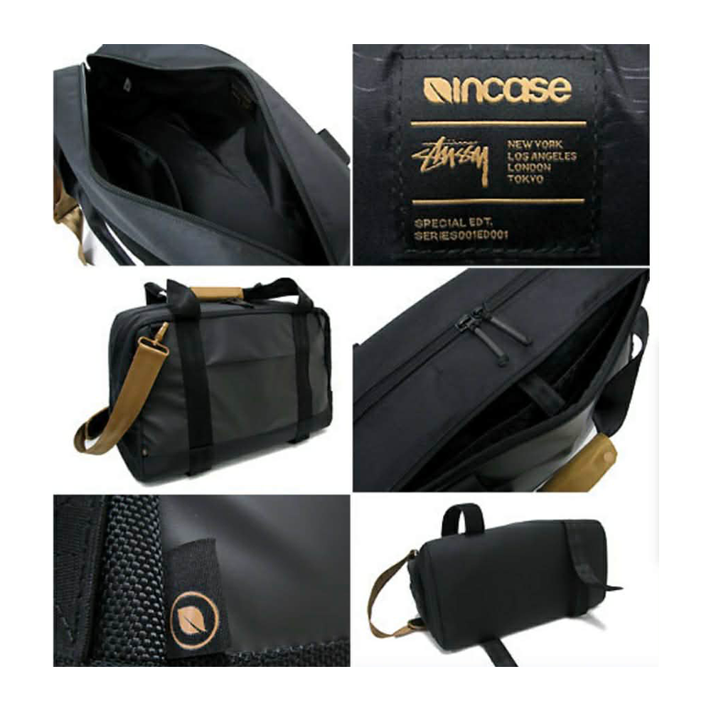 Stussy x INCASE Series 001 Collection Duffle Bag Black CL90012