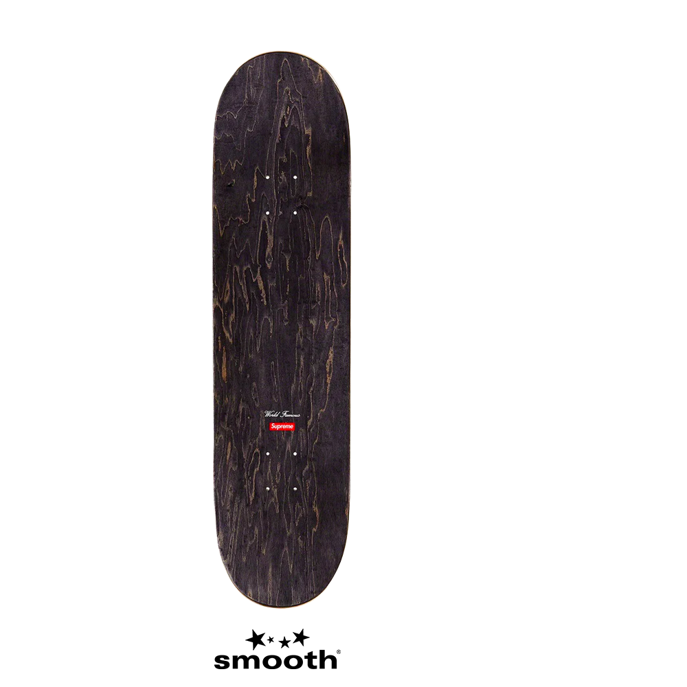 Supreme x KAWS Chalk Logo Skateboard Deck Red 8.5" SS21SB4