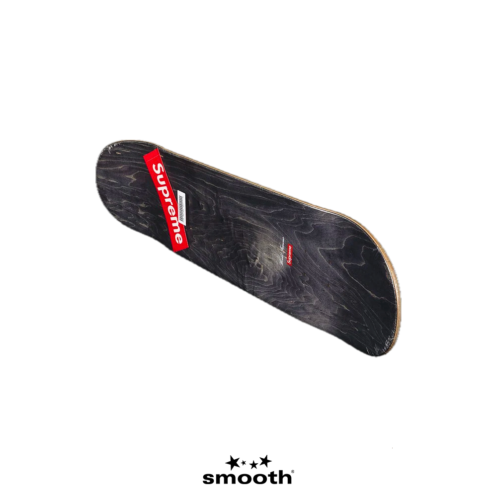 Supreme x KAWS Chalk Logo Skateboard Deck Red 8.5" SS21SB4