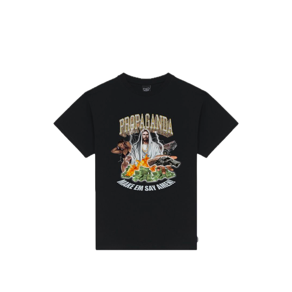 Propaganda Bling Tee Black 26SSPRTS757