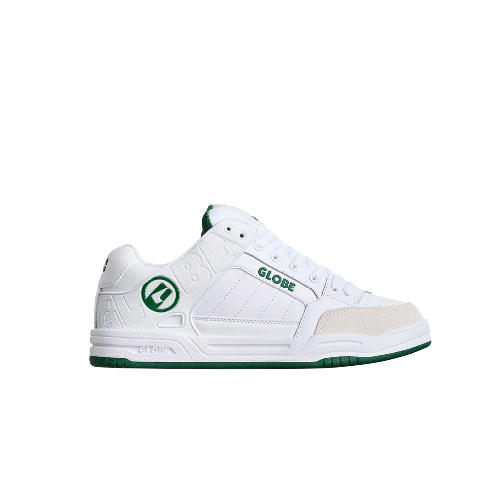 Globe Tilt Skate Shoes White / Green GBTILT_WG