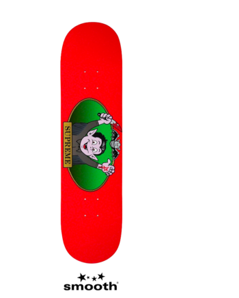 Supreme Vampire Boy Skateboard Red 8.25" SS21SB6