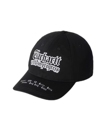 Carhartt Wip World Tour Cap Black / White I036341_0D2_XX
