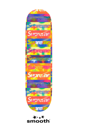 Supreme Distorted Logo Skateboard Yellow 8.25" SS20SB3_YLW