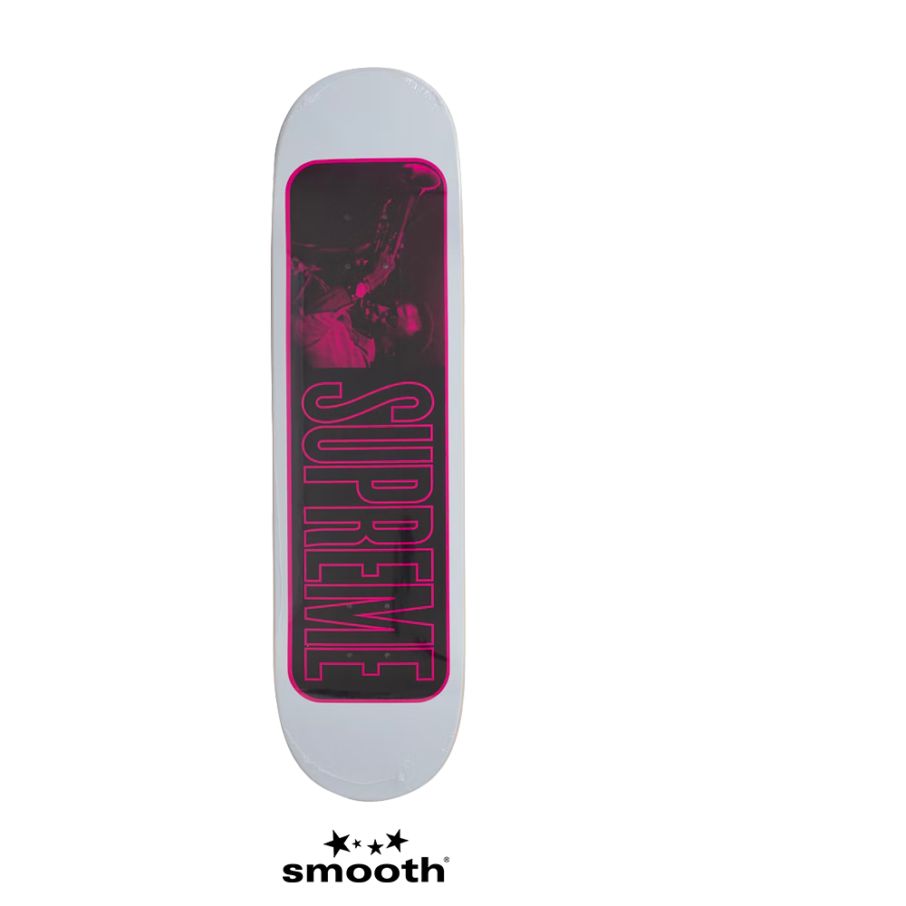 Supreme Miles Davis Skateboard White 8.5" SS21SB12_WHT
