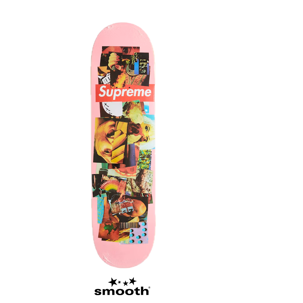 Supreme Stack Skateboard Pink 8.25" FW21SB8