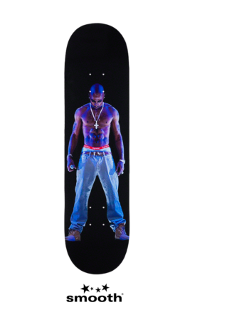 Supreme Tupac Hologram Skateboard Black 8.5" SS20SB5