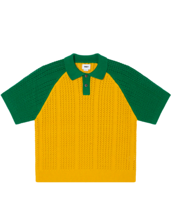 Obey Abel Polo Mustard Multi 151000119_MST