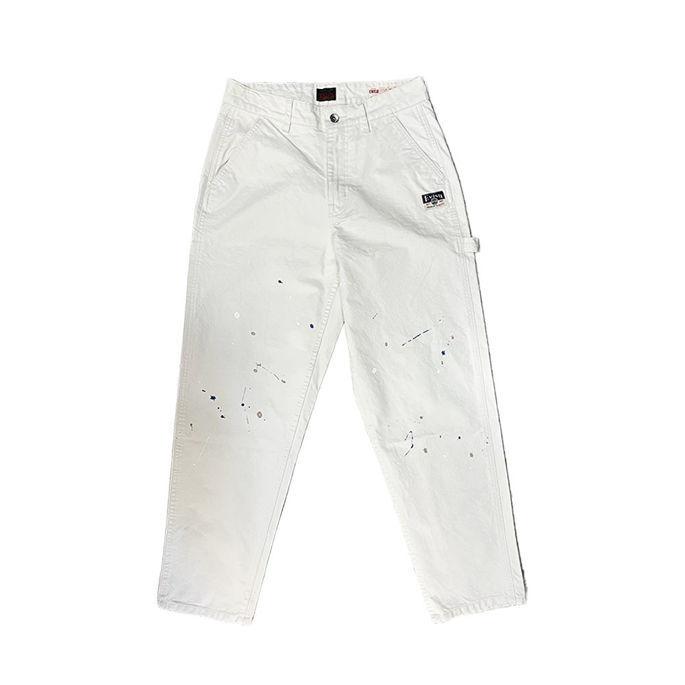Evisu Cotton Pants Ecru 2ESHTM6PT1128XXCT