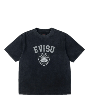 Evisu Raiders T-Shirt Charcoal 2ESEJM6TS6021RXCT