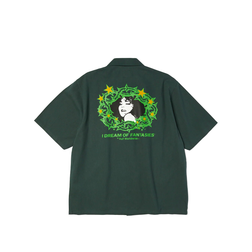 Huf Fantasies Work Shirt Marine BU00267_MAR