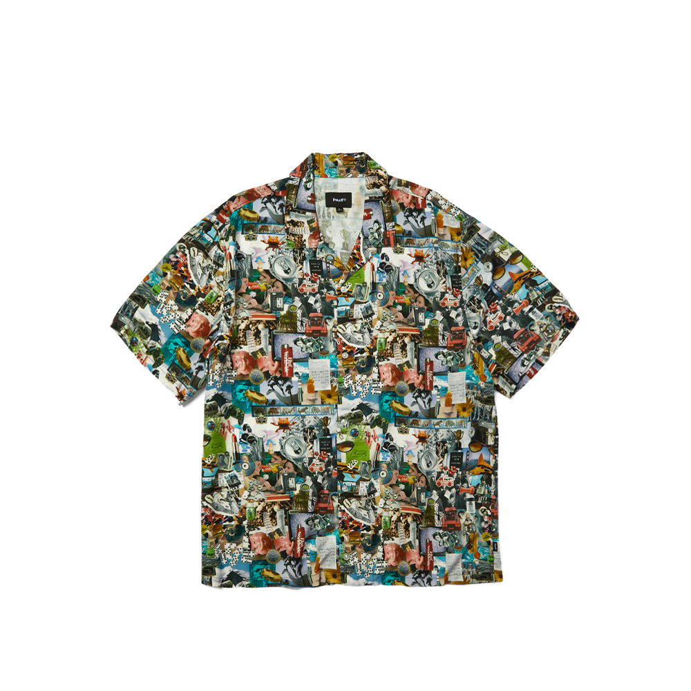 Huf From The Road Resort Shirt Multi BU00262_MUL