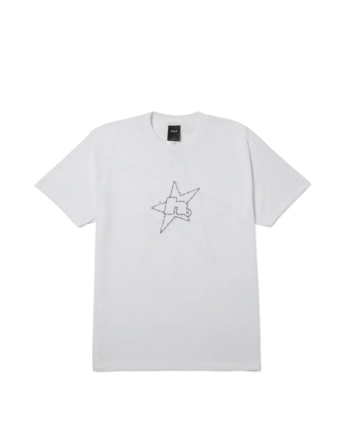 Huf H Star Astral SS Tee White TS02631_WHT