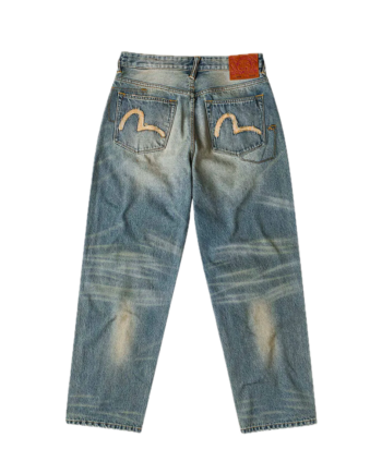 Evisu Multi-pocket style Washing Jeans #2038 Indigo 2ESHTM6JE103938DN