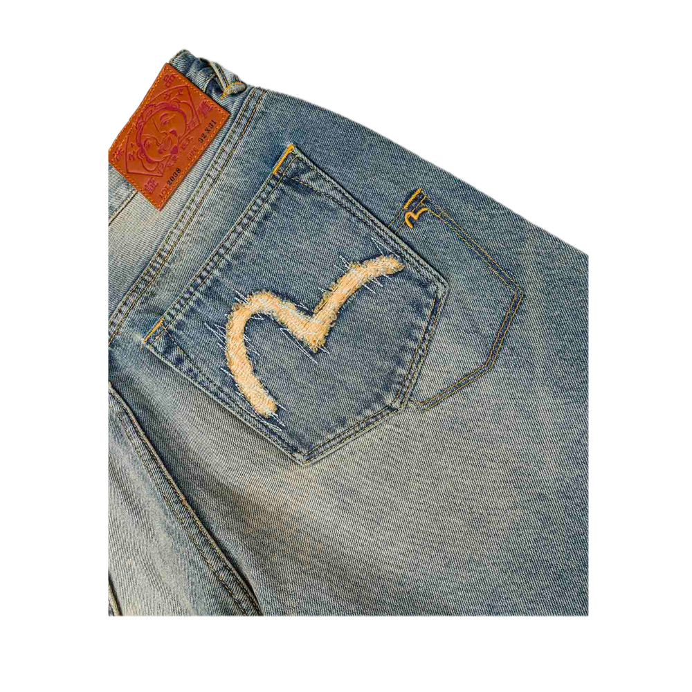 Evisu Multi-pocket style Washing Jeans #2038 Indigo 2ESHTM6JE103938DN