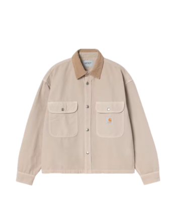 Carhartt WIP Prescott Shirt Jac String / Leather (Garment dyed) I036484_3VY_GD