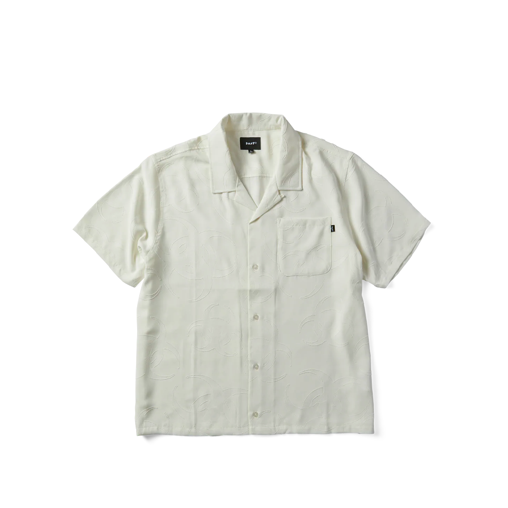 Huf Sector Jacquard Shirt Bleach BU00263_BLC