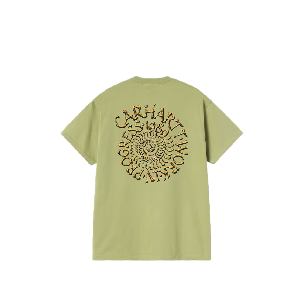 Carhartt WIP S/S Spirals T-Shirt Gentle Green I036264_3IE_XX