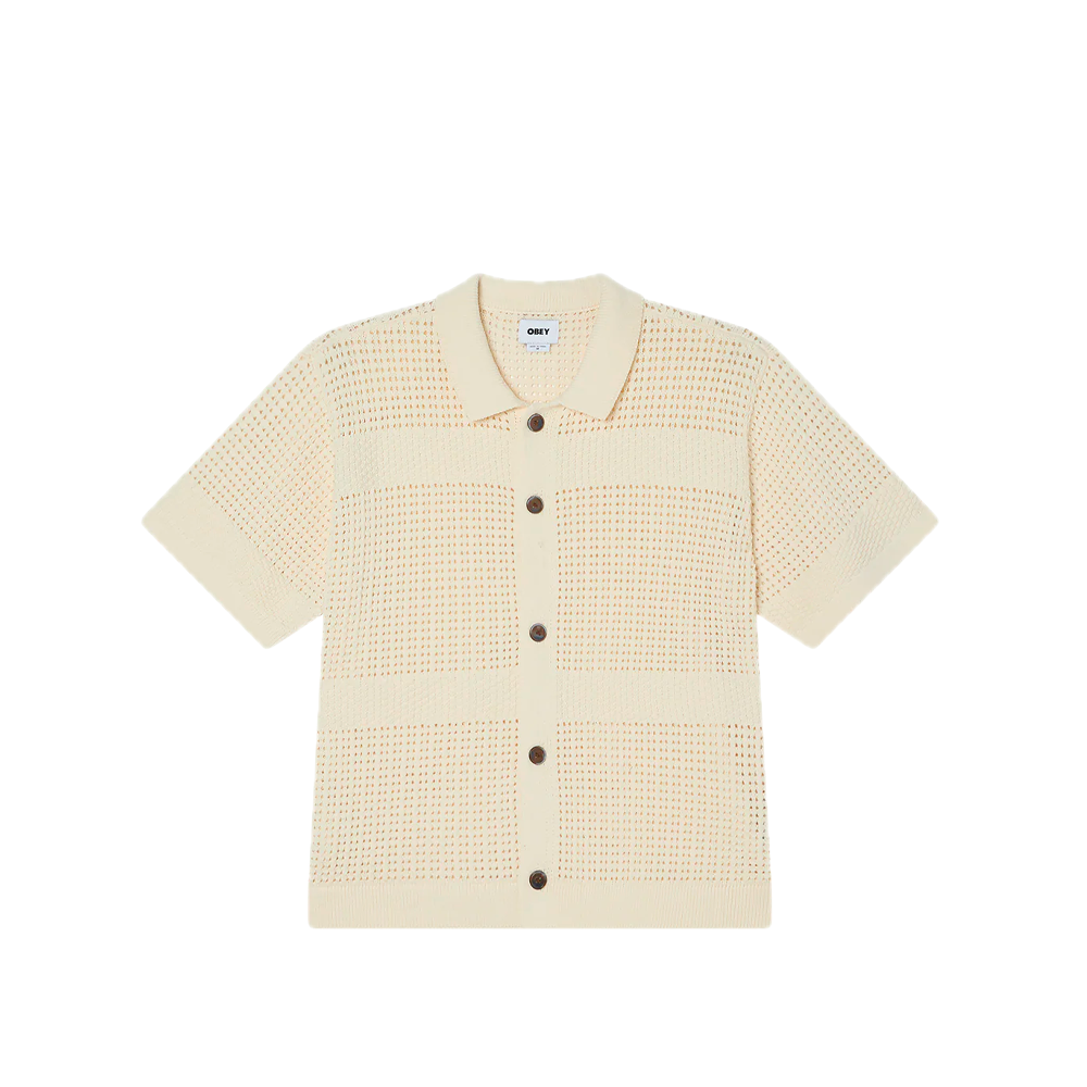 Obey Zach Shirt Unbleached 151000122_UNB