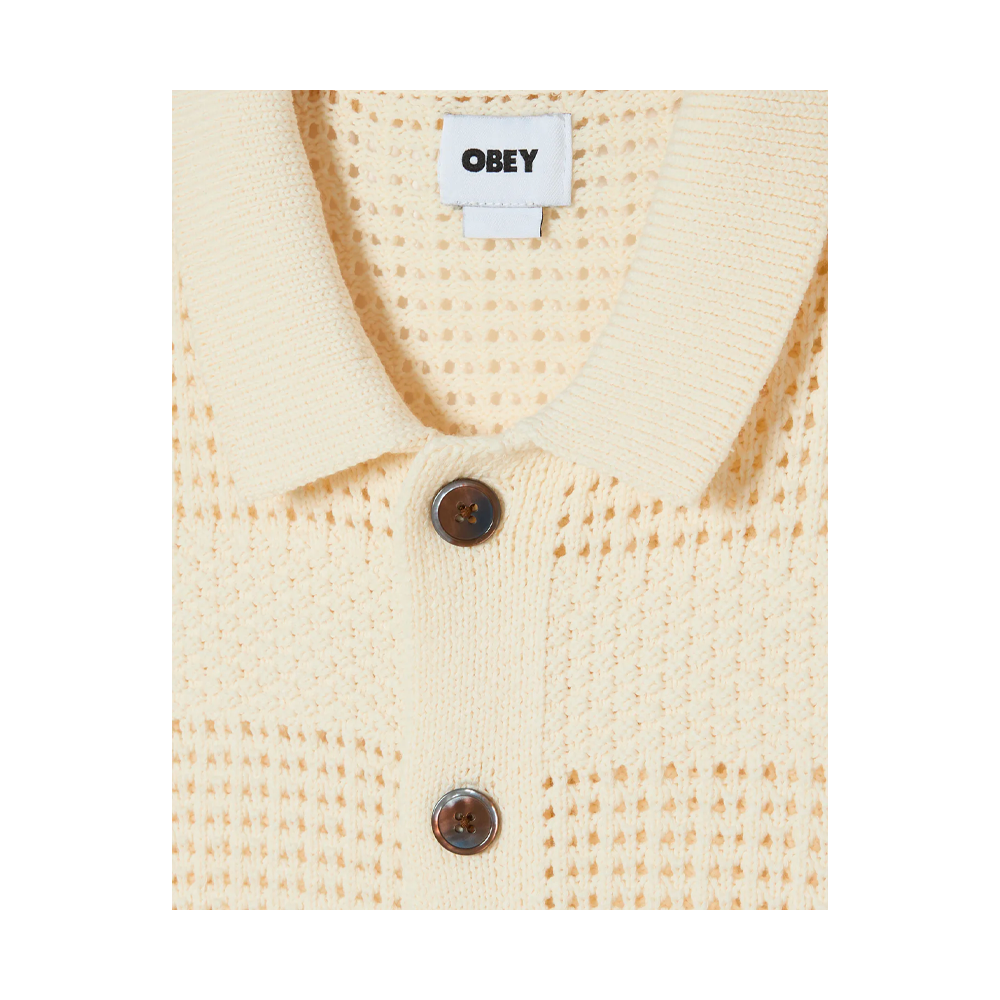 Obey Zach Shirt Unbleached 151000122_UNB