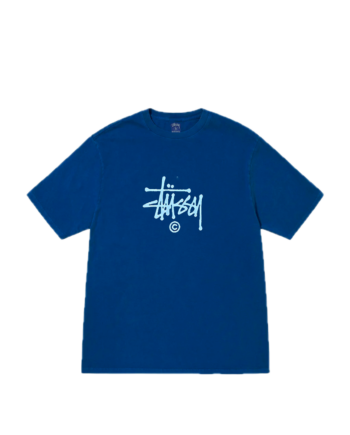 Stussy Logo Tee Blue 0900059_BLE
