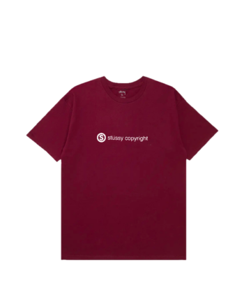 Stussy Copyright Tee Red 0900060_RED