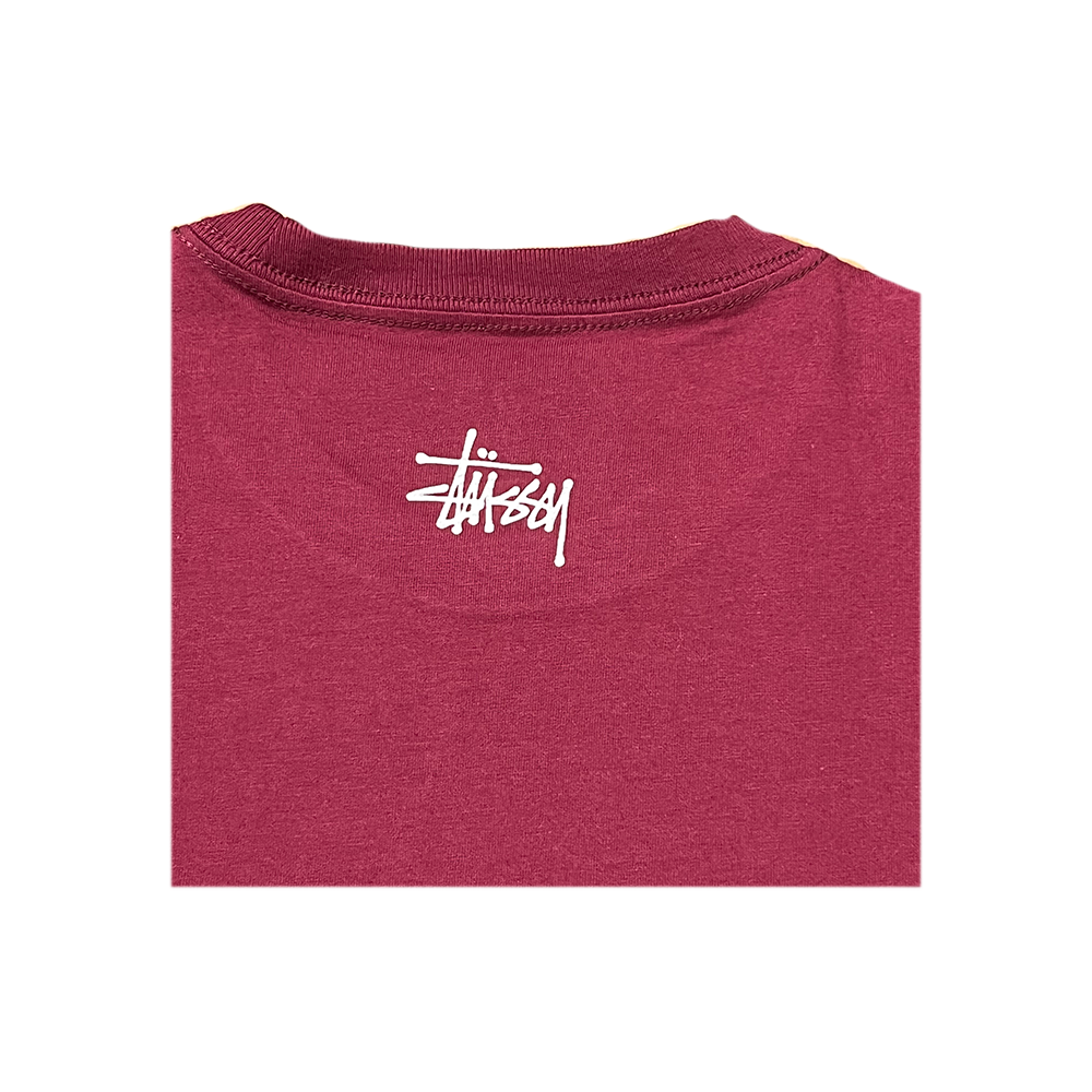 Stussy Copyright Tee Red 0900060_RED