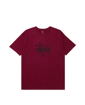 Stussy Logo Tee Red 0900059_RED