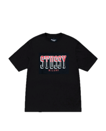 Stussy x Champion Milano Tee Black 3902719_BLK