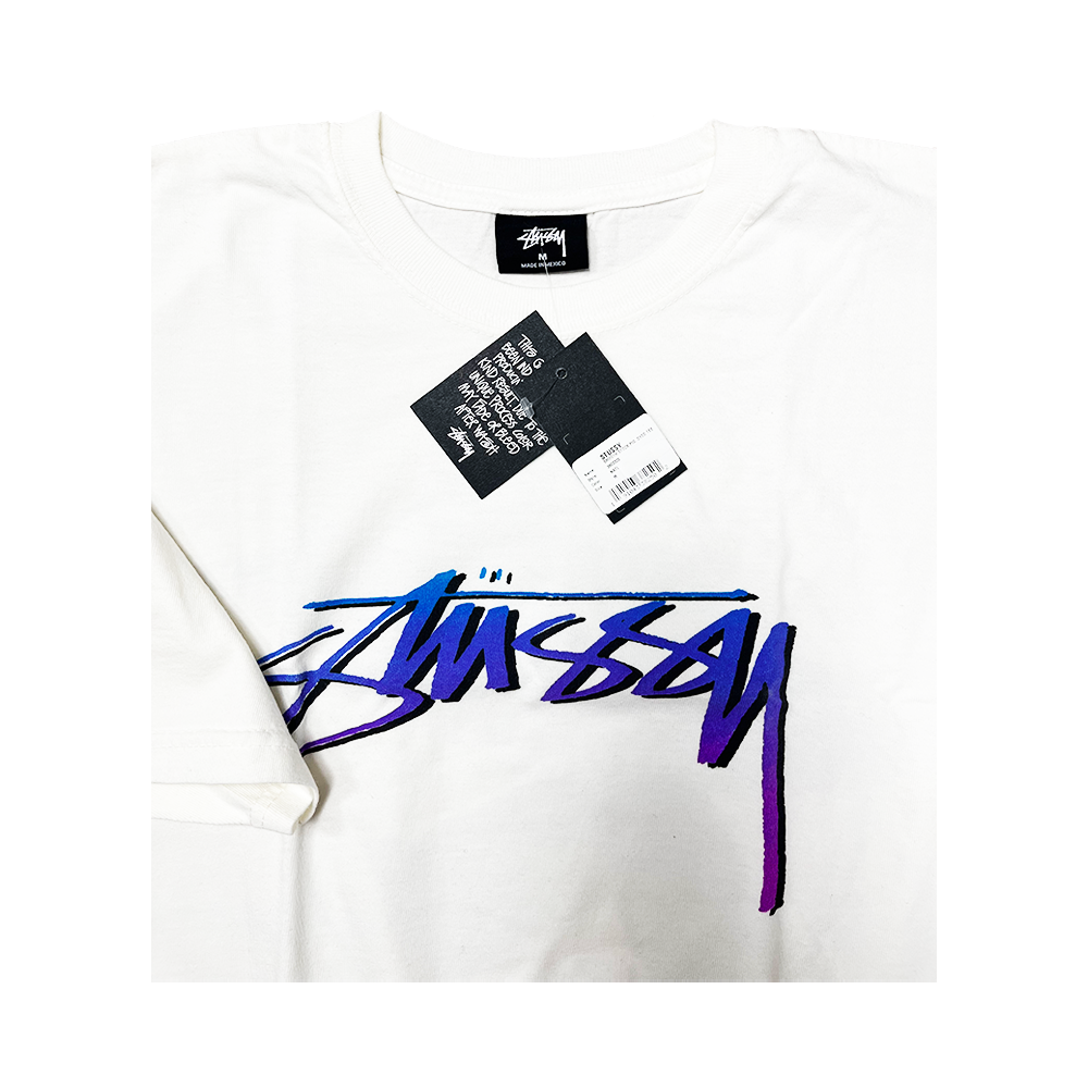 Stussy Smooth Stock Pig. Dyed Tee Natural 3903320_NTL