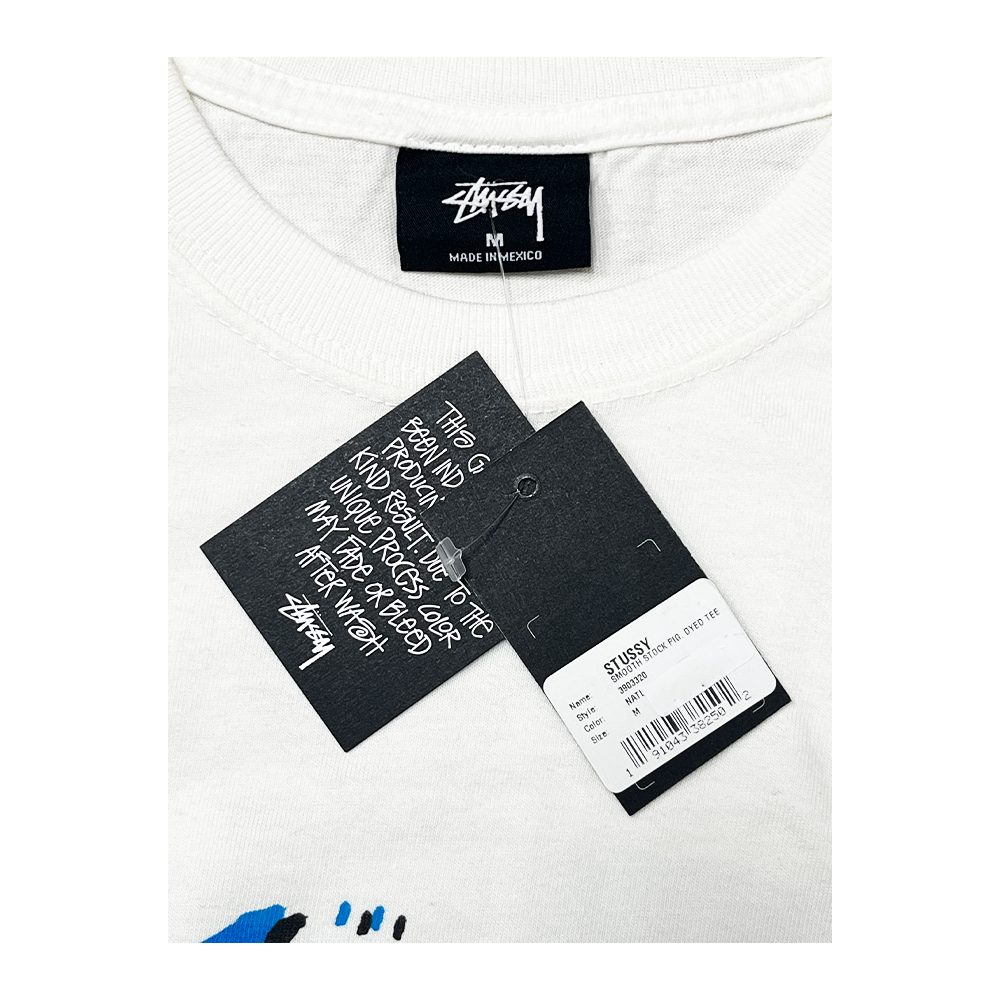 Stussy Smooth Stock Pig. Dyed Tee Natural 3903320_NTL
