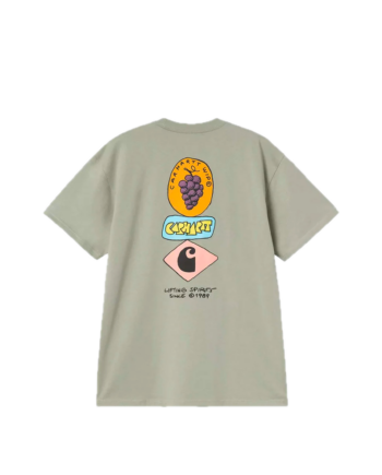 Carhartt WIP S/S Stacked Grapes T-Shirt Shady Green I036902_08_XX
