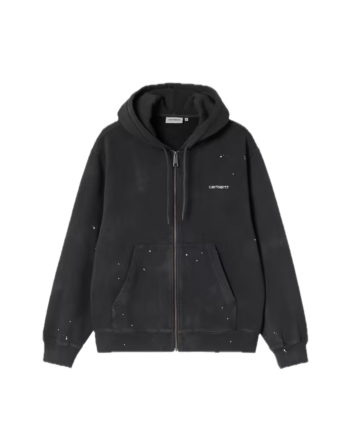 Carhartt WIP Hooded Painter Jacket Black / Destroy Wash / Splatter I036913_89_EJ