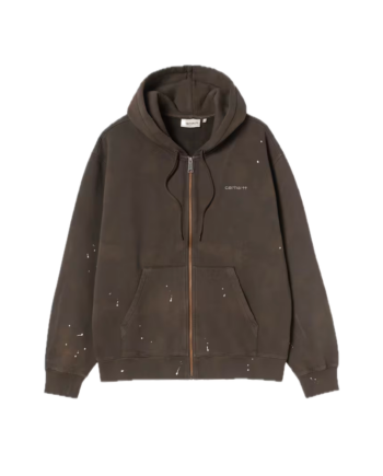Carhartt WIP Hooded Painter Jacket Tobacco / Destroy Wash / Splatter I036913_47_EJ