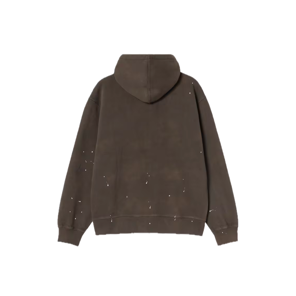 Carhartt WIP Hooded Painter Jacket Tobacco / Destroy Wash / Splatter I036913_47_EJ