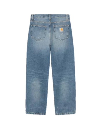 Carhartt WIP Landon Pant Blue / Destroy Wash / Splatter I034733_01_EJ