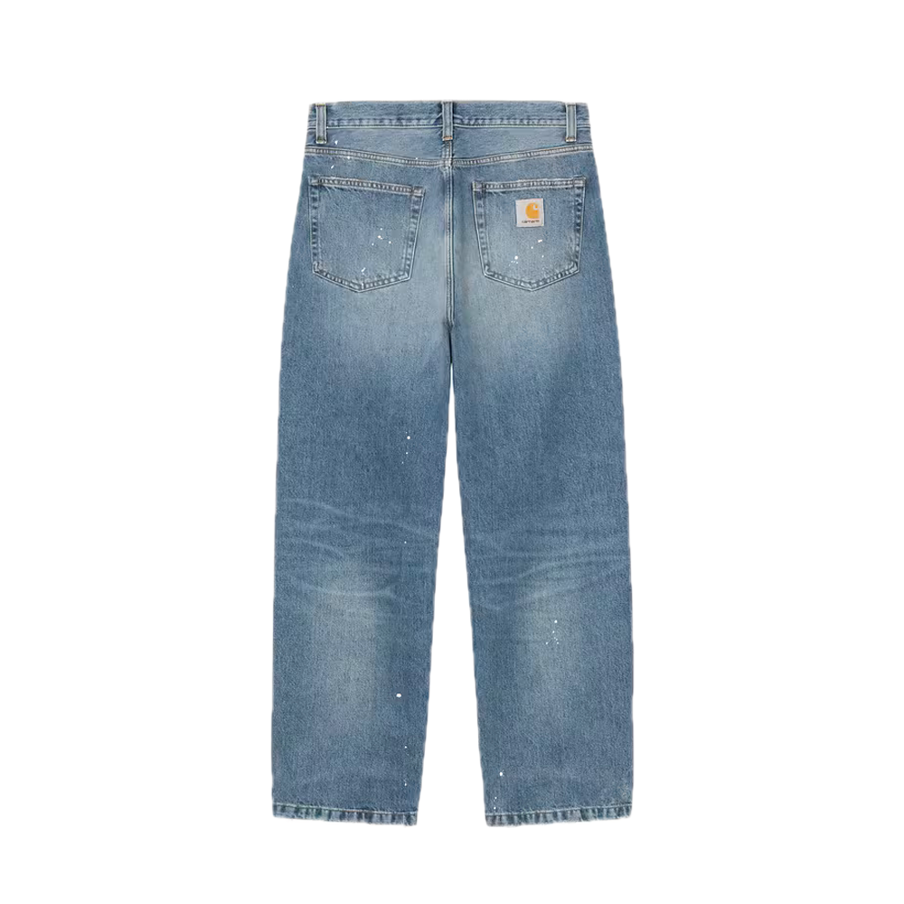 Carhartt WIP Landon Pant Blue / Destroy Wash / Splatter I034733_01_EJ