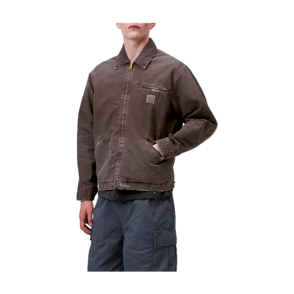 Carhartt WIP OG Detroit Jacket Tobacco / Tobacco / Destroy Wash I035280_3TW_17