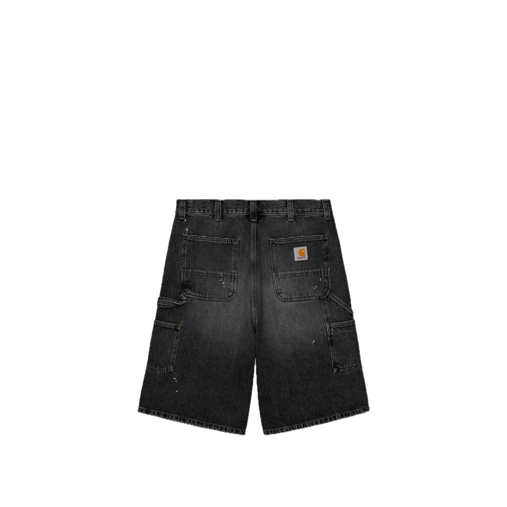 Carhartt WIP OG Single Knee Short Black / Destroy Wash / Splatter I037020_89_EJ