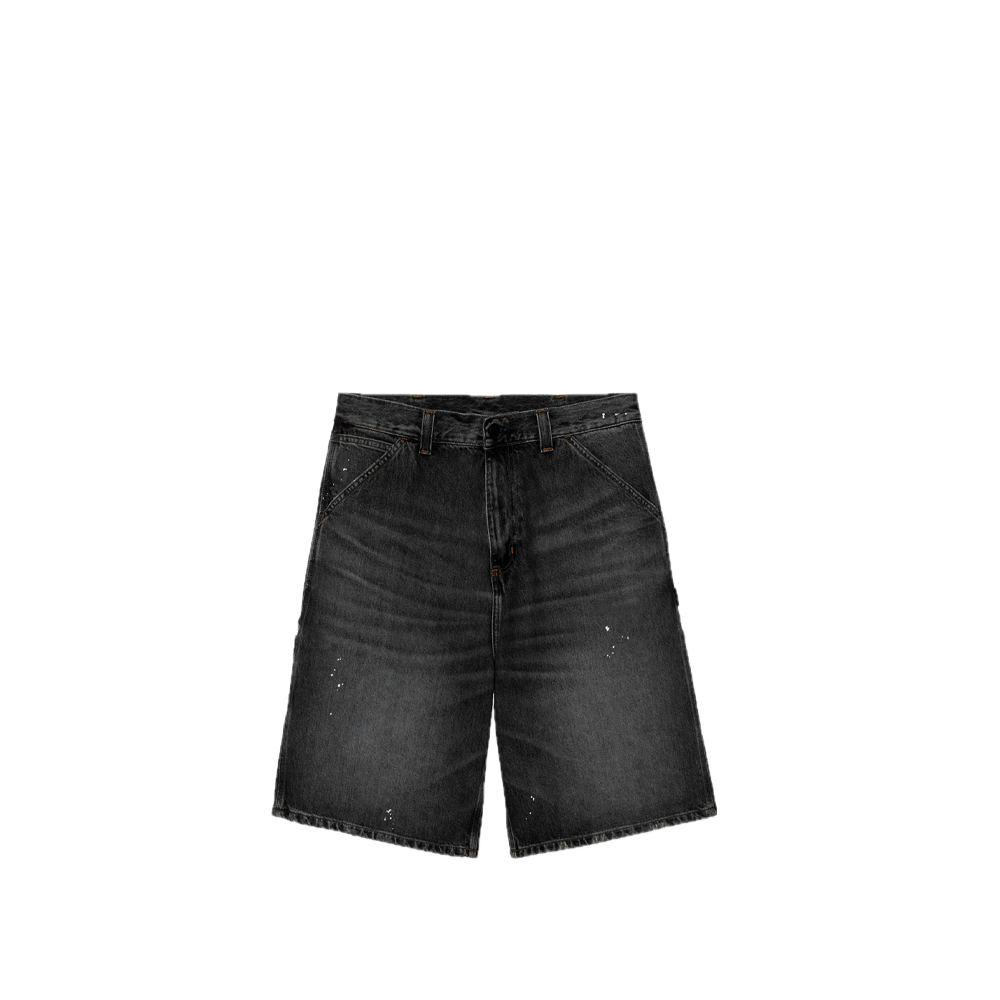 Carhartt WIP OG Single Knee Short Black / Destroy Wash / Splatter I037020_89_EJ