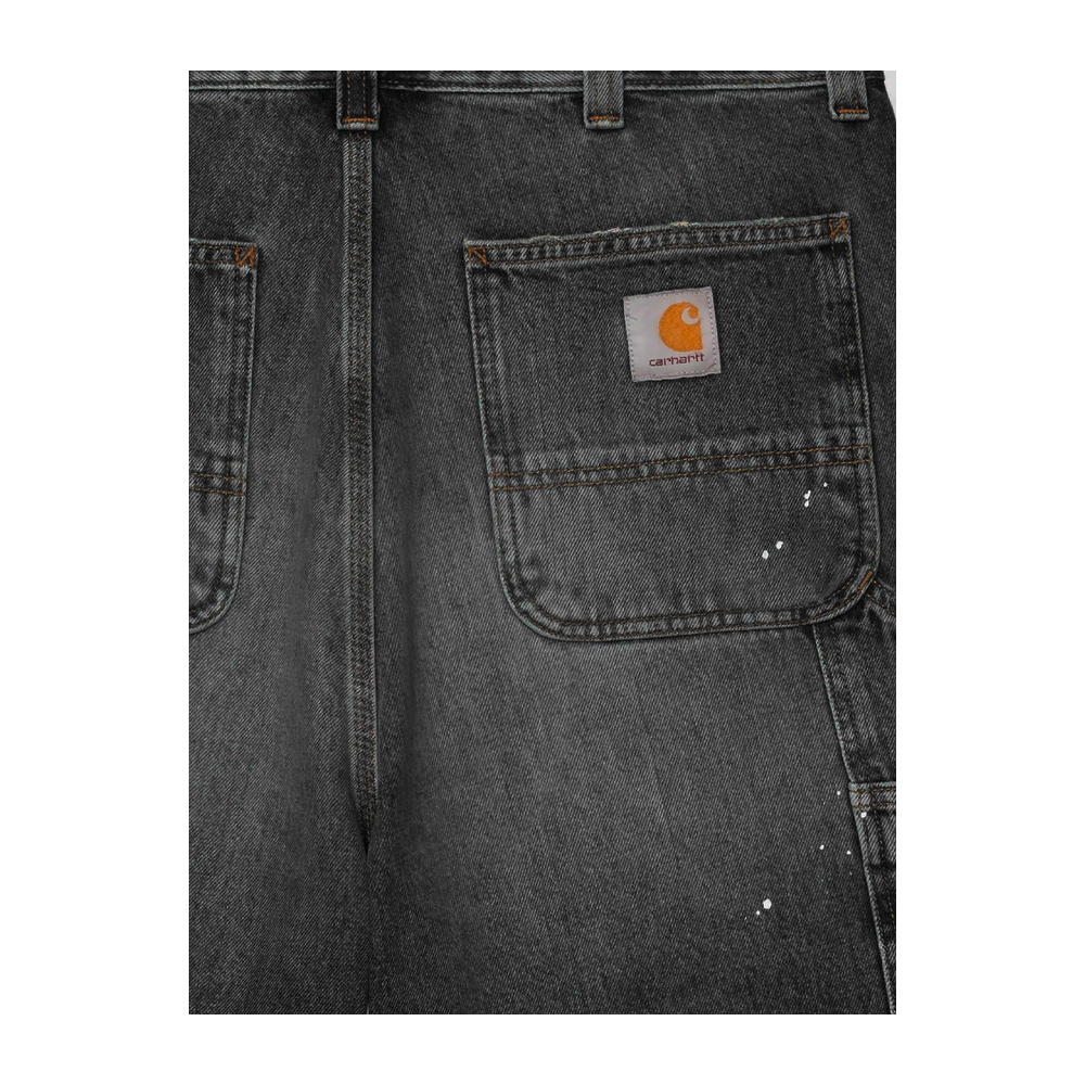 Carhartt WIP OG Single Knee Short Black / Destroy Wash / Splatter I037020_89_EJ