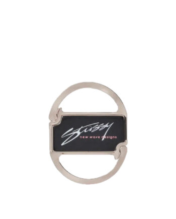 Stussy Industrial Keyring Black 138748